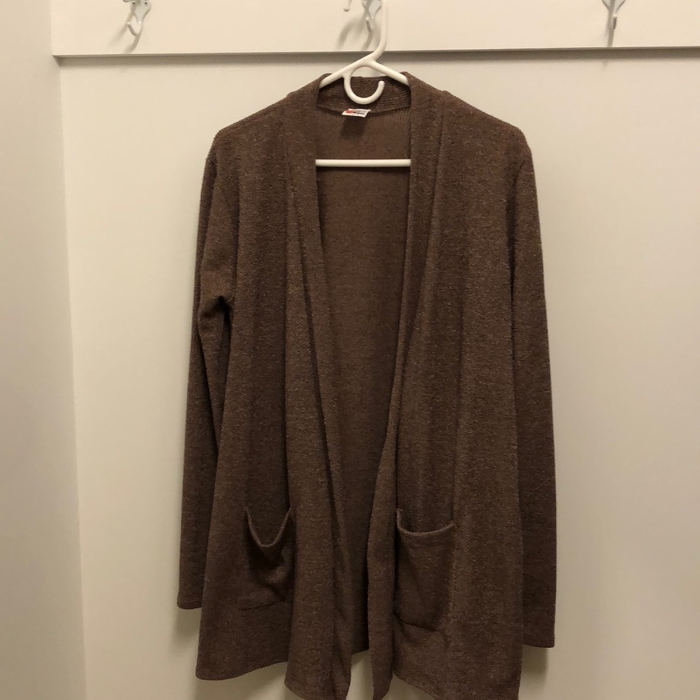 ZigZag Stripe brown sweater
